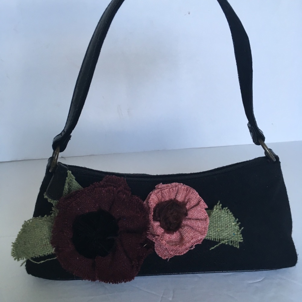 Vintage inspired floral purse